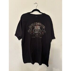 Harley Davidson mens 2XL. orange Va